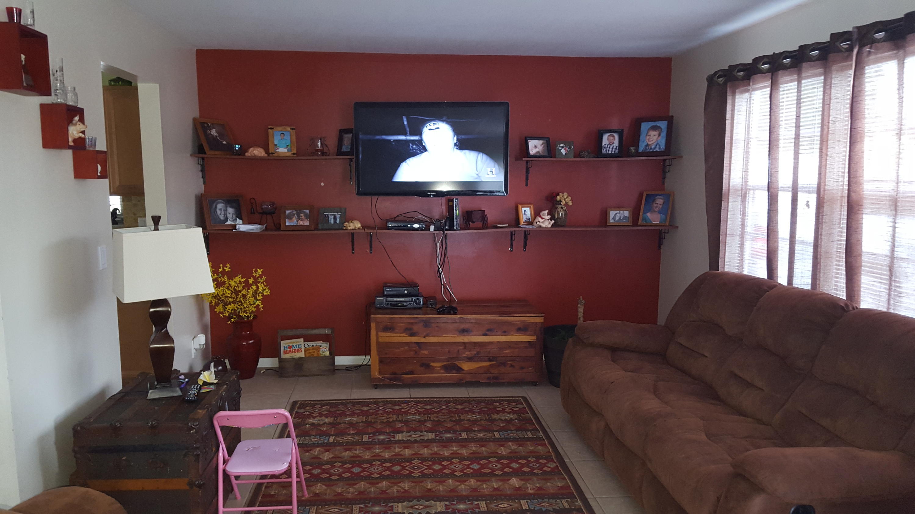 6459 Bischoff Road West Palm Beach, FL 33413 - Photo 1 of 12 a living room with furniture and a fireplace
