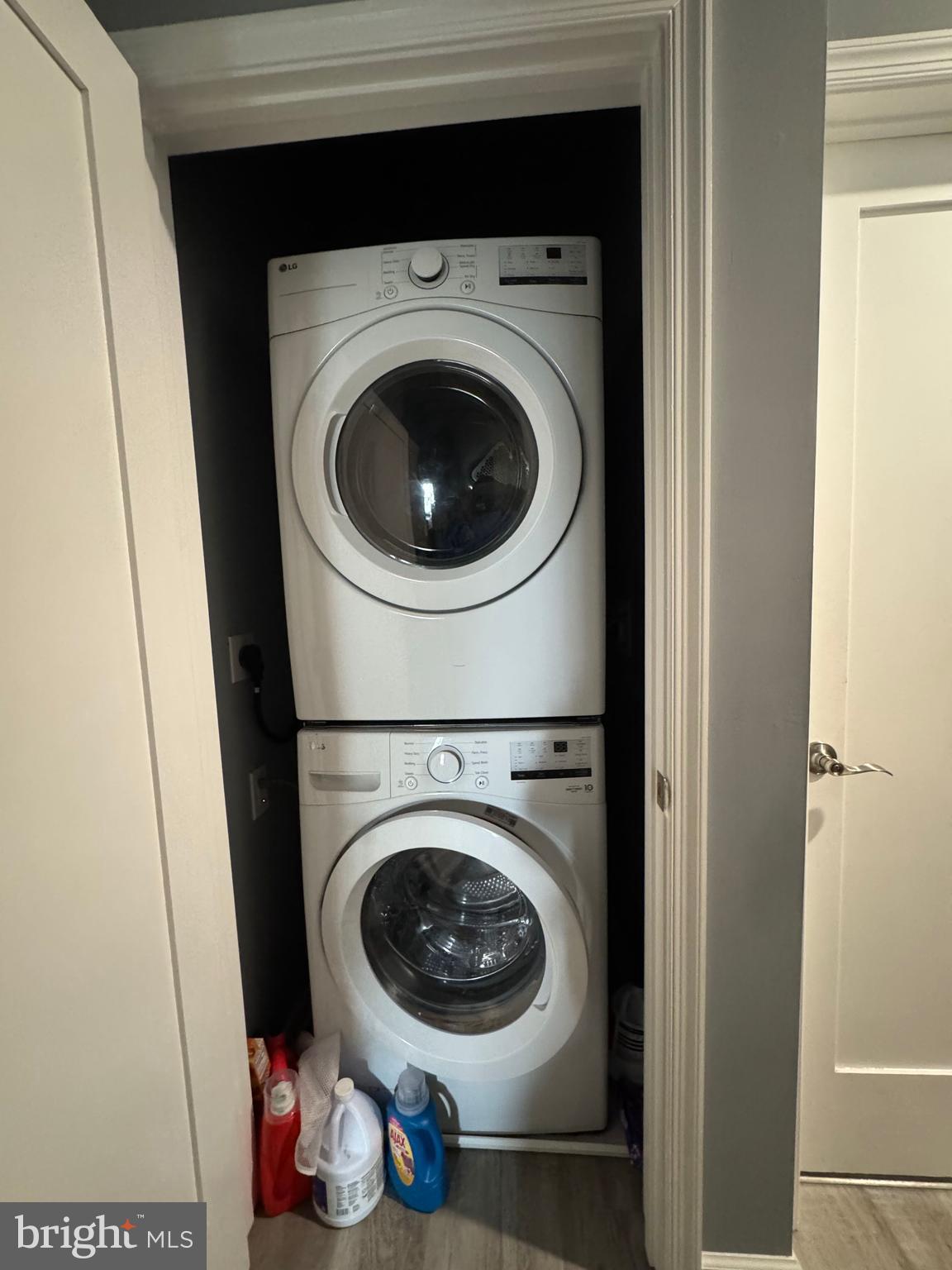 17 Rhode Island Avenue Northeast Washington, DC 20002 - Photo 11 of 12 a view of a hallway with washer and dryer