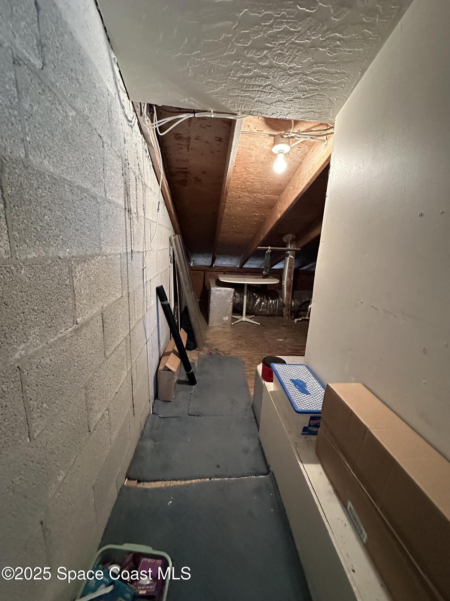 8520 Highway 1, Unit H1 Micco, FL 32976 - Photo 19 of 24 attic entry