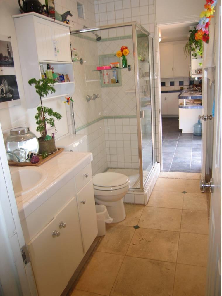 1050 Manitou Road Santa Barbara, CA 93101 - Photo 6 of 8 a bathroom with a sink a toilet and shower