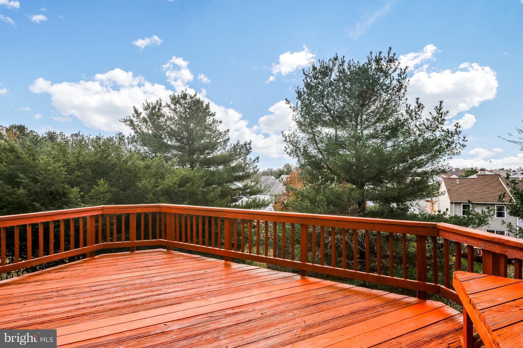8705 Ridge Road Ellicott City, MD 21043 - Photo 19 of 20 Rear Deck with View