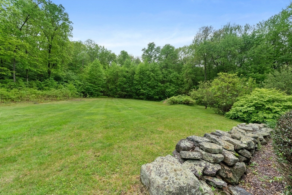 176 Spring Street Hopkinton, MA 01748 - Photo 36 of 42 a backyard of a house with lots of green space