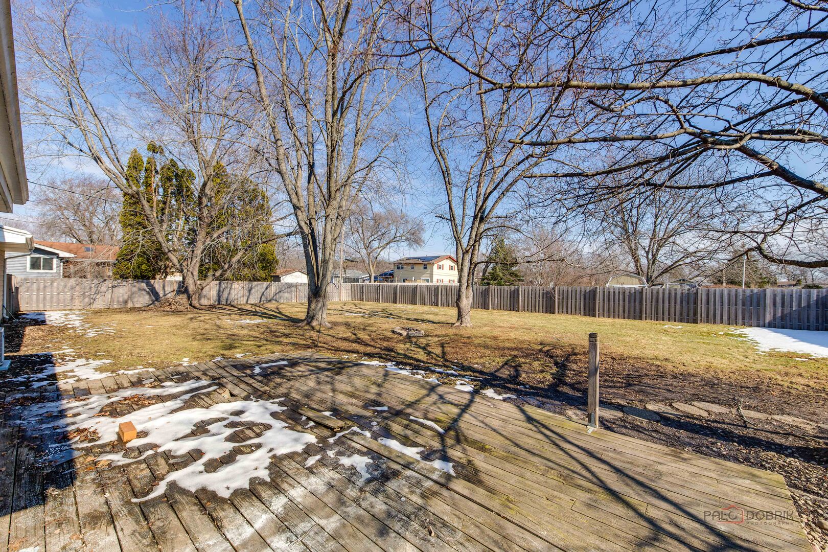 73 South Beck Road Lindenhurst, IL 60046 - Photo 21 of 23 a view of yard with wooden fence