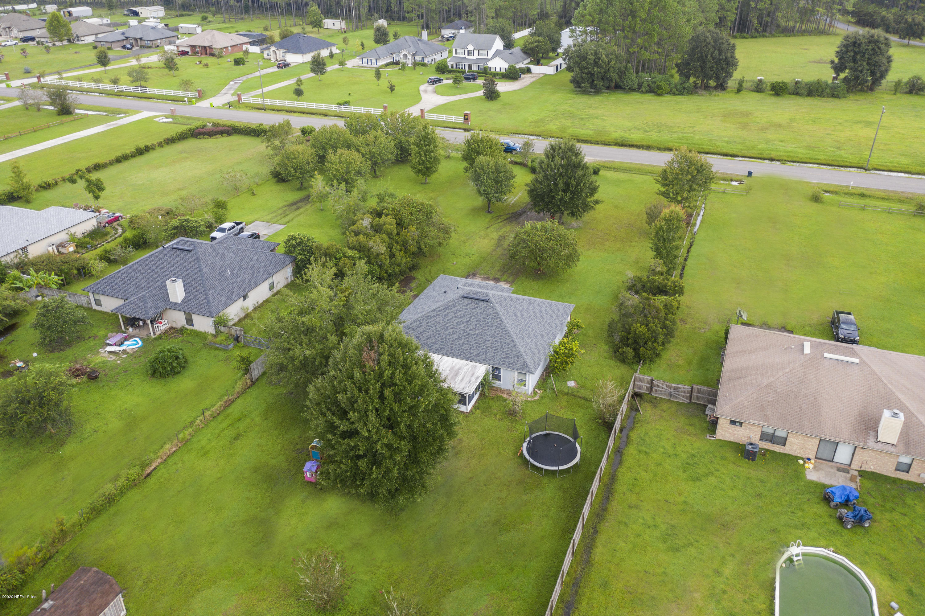 9273 Ford Road Bryceville, FL 32009 - Photo 10 of 27 Aerial to Ford Rd