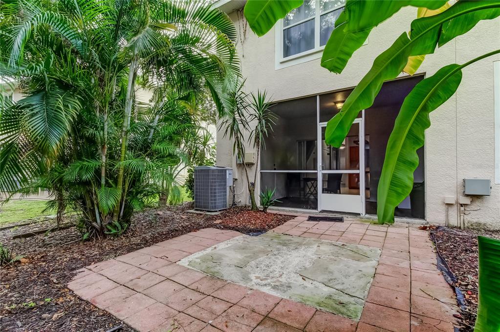 1138 Hillhurst Drive Wesley Chapel, FL 33543 - Photo 43 of 65 a view of a backyard with a patio