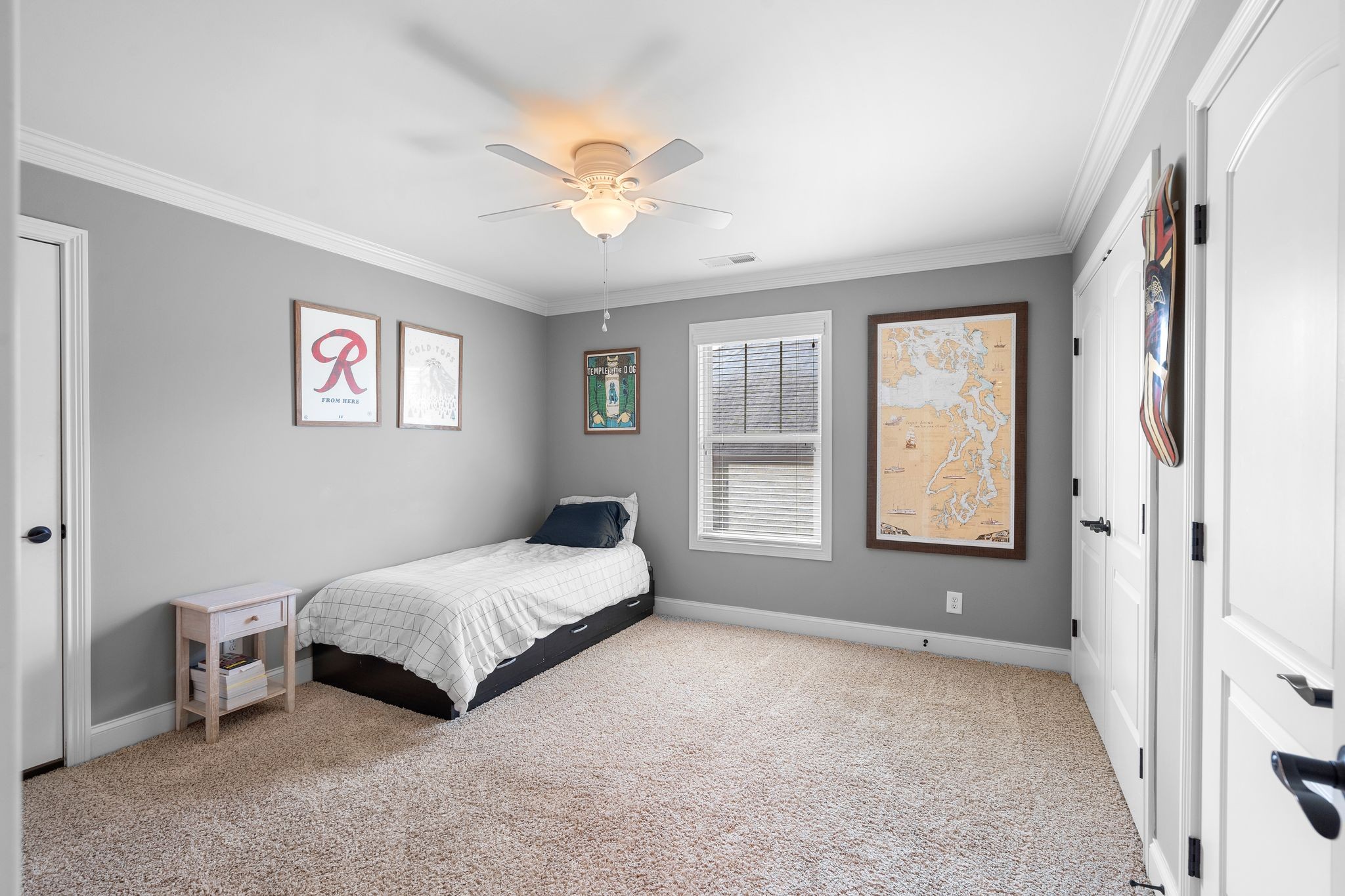 1013 Mires Road Mount Juliet, TN 37122 - Photo 34 of 50 a spacious bedroom with a bed and a window