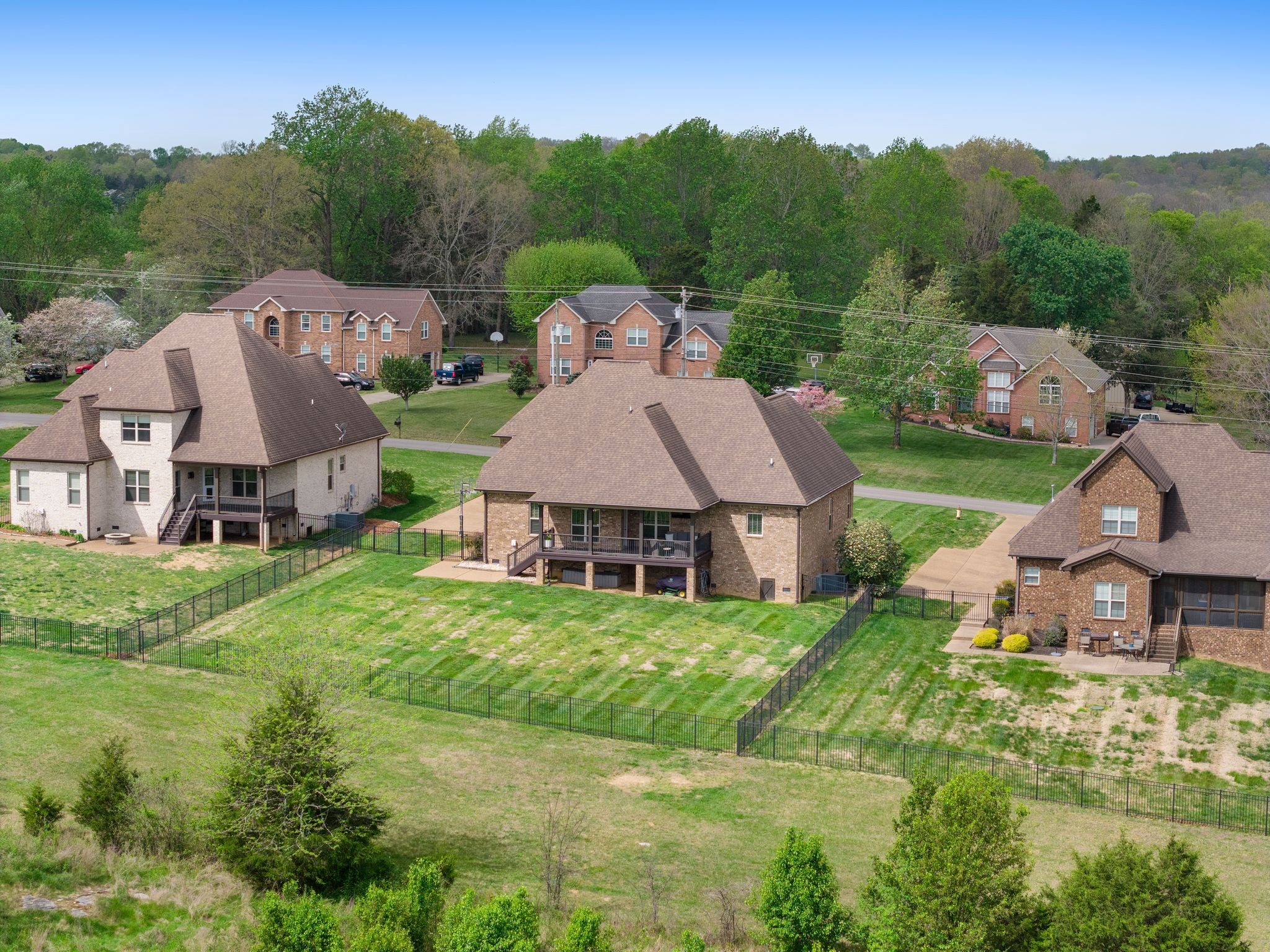 1013 Mires Road Mount Juliet, TN 37122 - Photo 41 of 50 an aerial view of a house with garden space and trees
