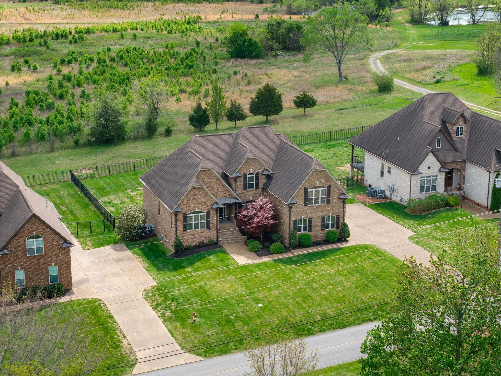 1013 Mires Road Mount Juliet, TN 37122 - Photo 44 of 50 an aerial view of a house with garden