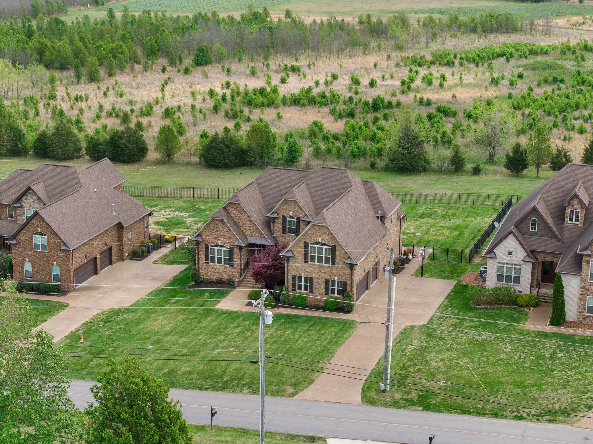 1013 Mires Road Mount Juliet, TN 37122 - Photo 48 of 50 an aerial view of a house with a big yard