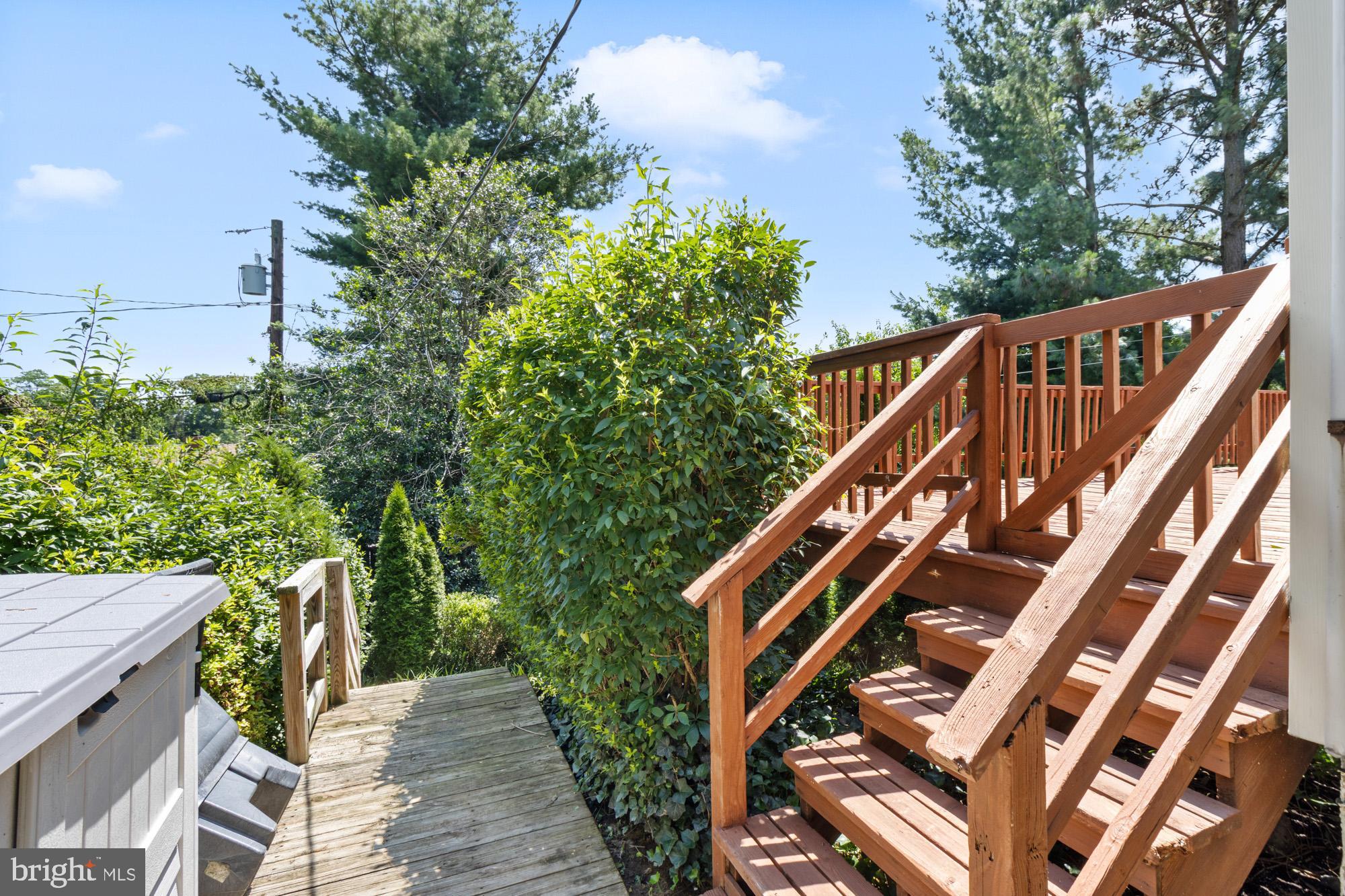 1429 Adamsview Road Baltimore, MD 21228 - Photo 34 of 44 a balcony view with wooden floor and fence