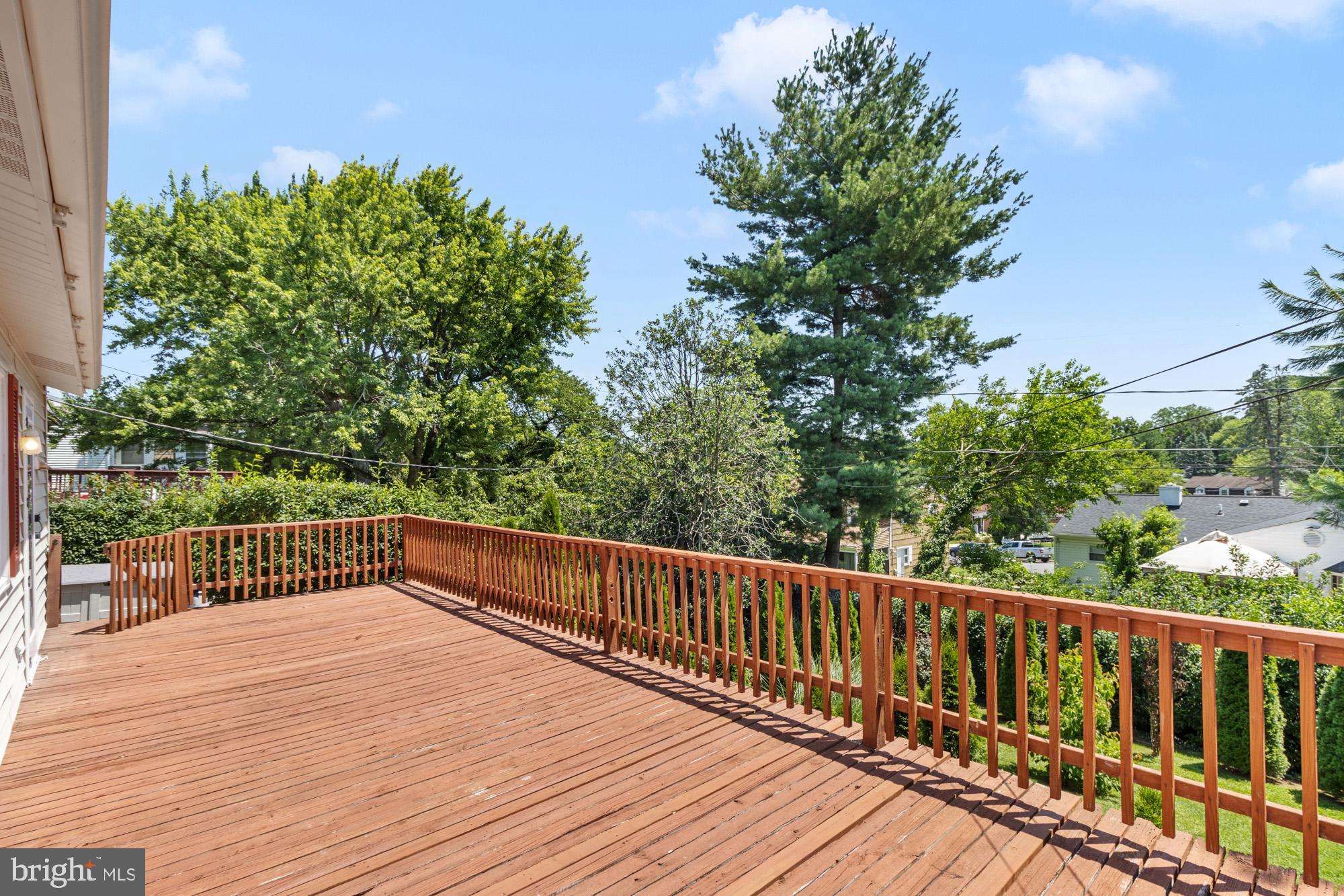 1429 Adamsview Road Baltimore, MD 21228 - Photo 38 of 44 a view of balcony with wooden floor