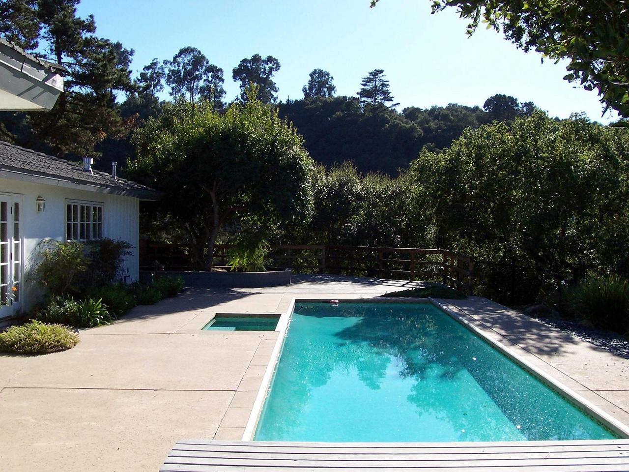 2020 Foothill Road Santa Barbara, CA 93105 - Photo 4 of 10 a view of backyard with swimming pool and outdoor seating