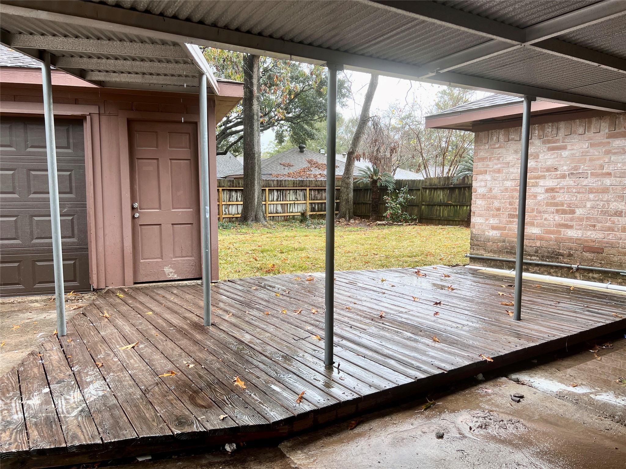 23111 Bayleaf Drive Spring, TX 77373 - Photo 26 of 28 a view of a balcony with wooden floor