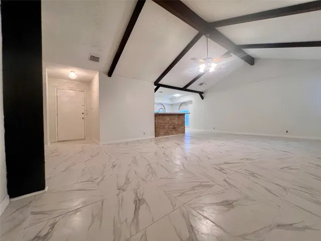 a view of empty room