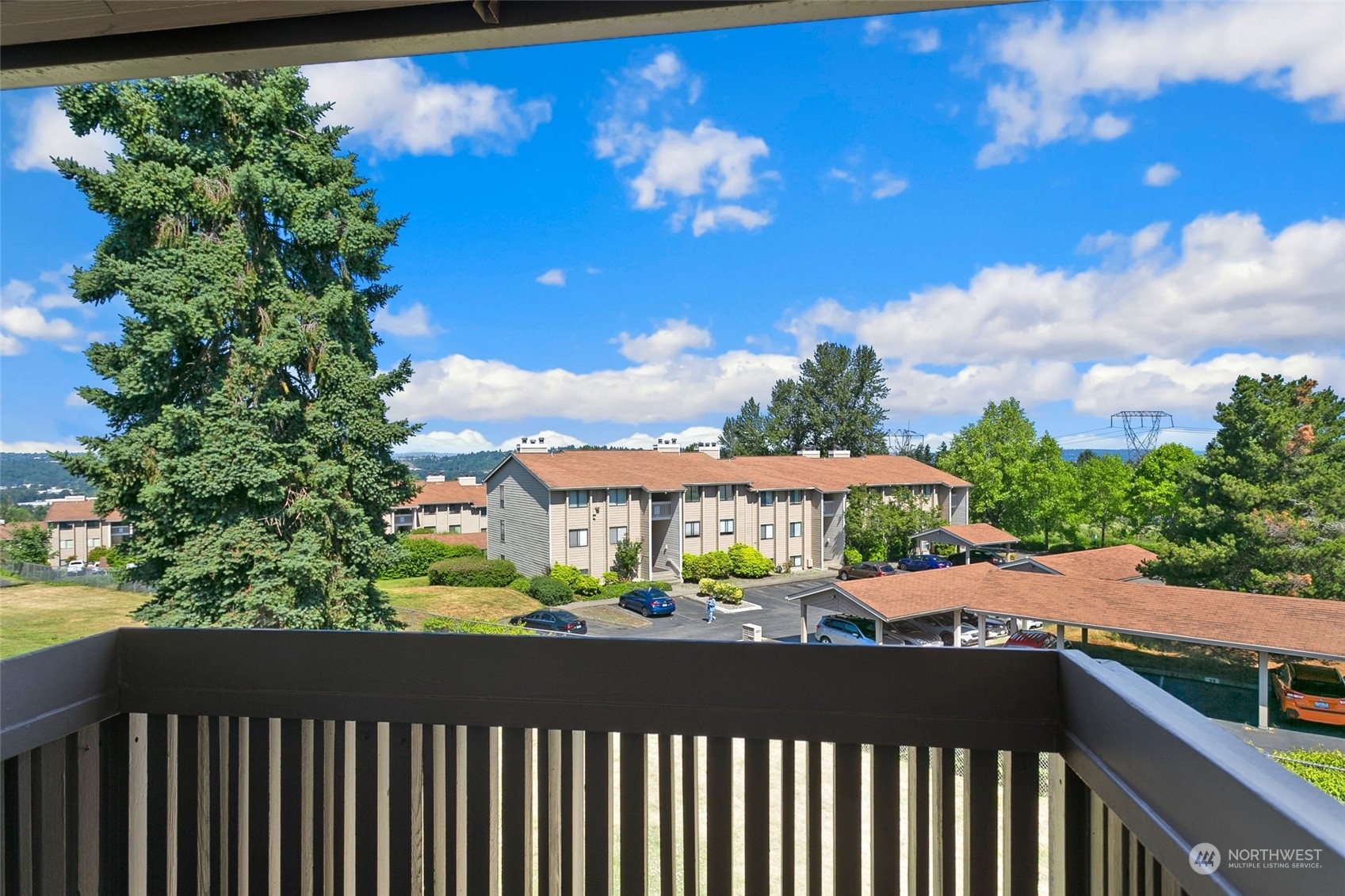 1425 South Puget Drive, Unit 308 Renton, WA 98055 - Photo 14 of 23 a view of a city from a balcony