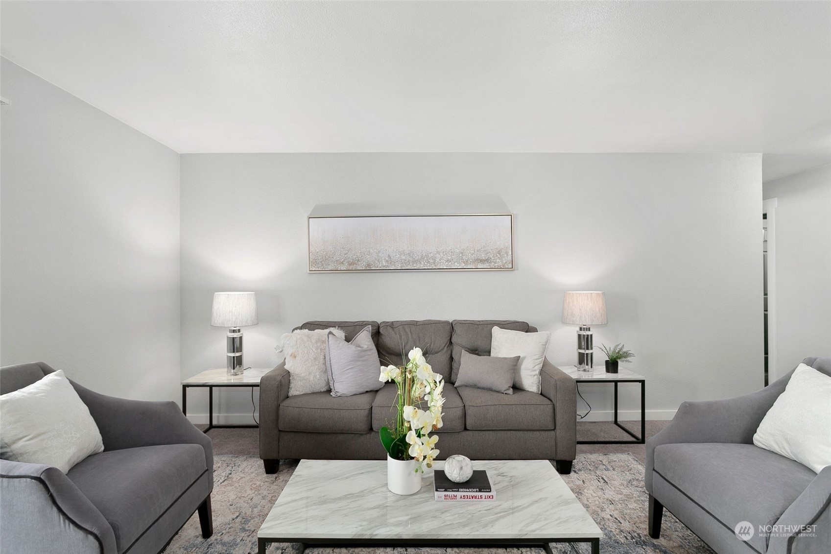 1425 South Puget Drive, Unit 308 Renton, WA 98055 - Photo 2 of 23 a living room with furniture and a couch