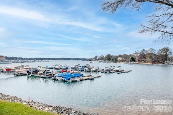 an aerial view of a houses