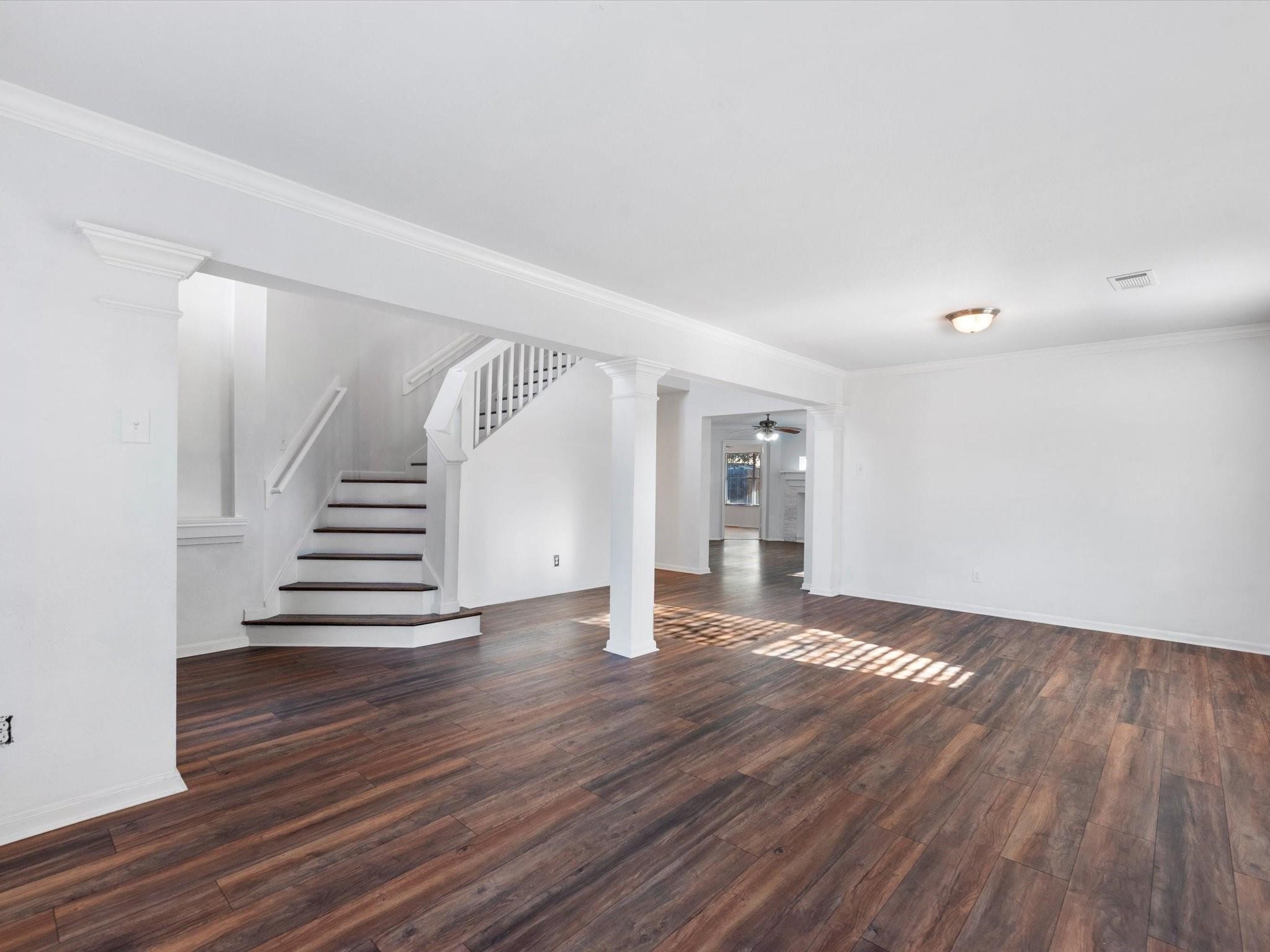 14306 Spring Marsh Court Cypress, TX 77429 - Photo 6 of 26 a view of empty room with wooden floor and window