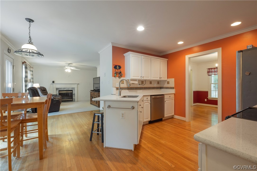 3530 Timberview Road Powhatan, VA 23139 - Photo 12 of 50 a kitchen with a sink appliances and cabinets