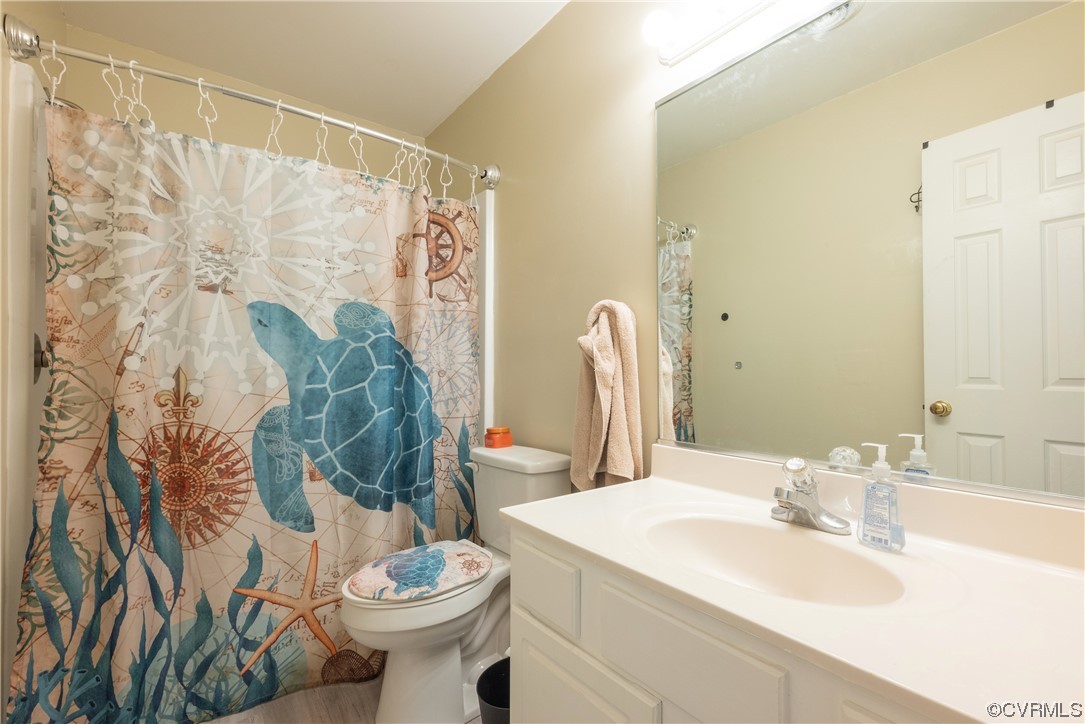3530 Timberview Road Powhatan, VA 23139 - Photo 26 of 50 a bathroom with a sink and toilet