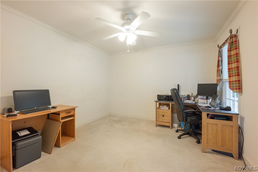 3530 Timberview Road Powhatan, VA 23139 - Photo 8 of 50 a view of workspace with windows