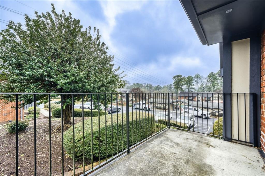 6851 Roswell Road, Unit A5 Atlanta, GA 30328 - Photo 21 of 35 a view of a balcony