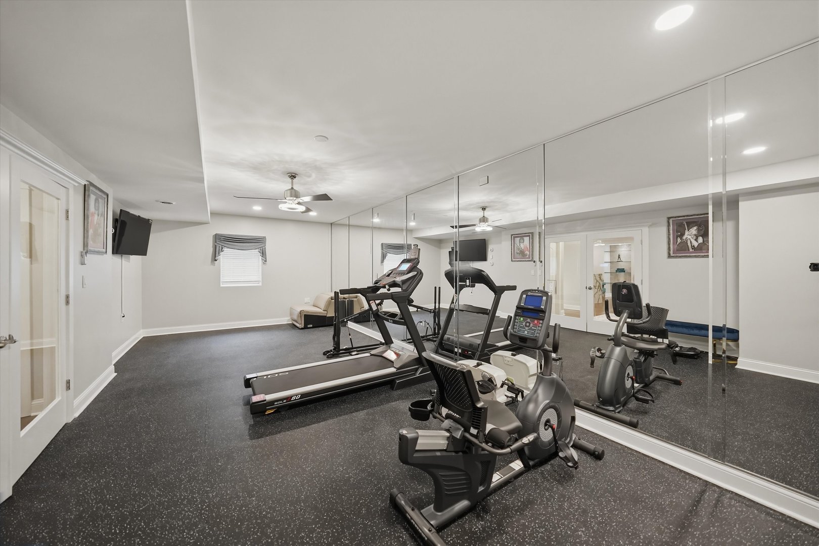 8613 High Stone Way Frankfort, IL 60423 - Photo 42 of 57 a view of a room with gym equipment