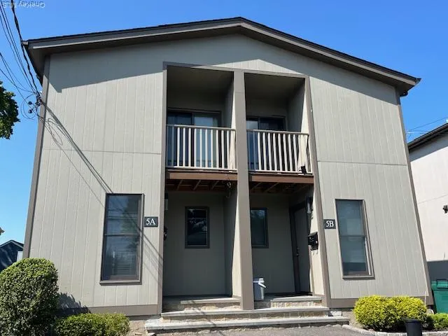 a view of front door of house