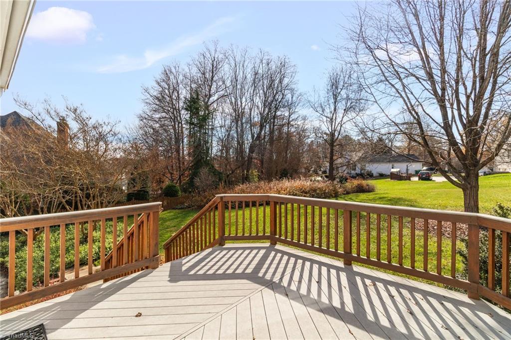 8115 Glengarriff Road Clemmons, NC 27012 - Photo 21 of 47 Deck space easy access to kitchen if grilling