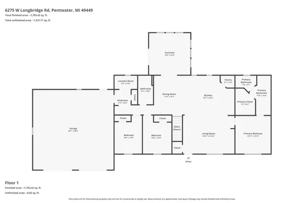 $750,000 | 6275 Longbridge Road, Pentwater, MI 49449