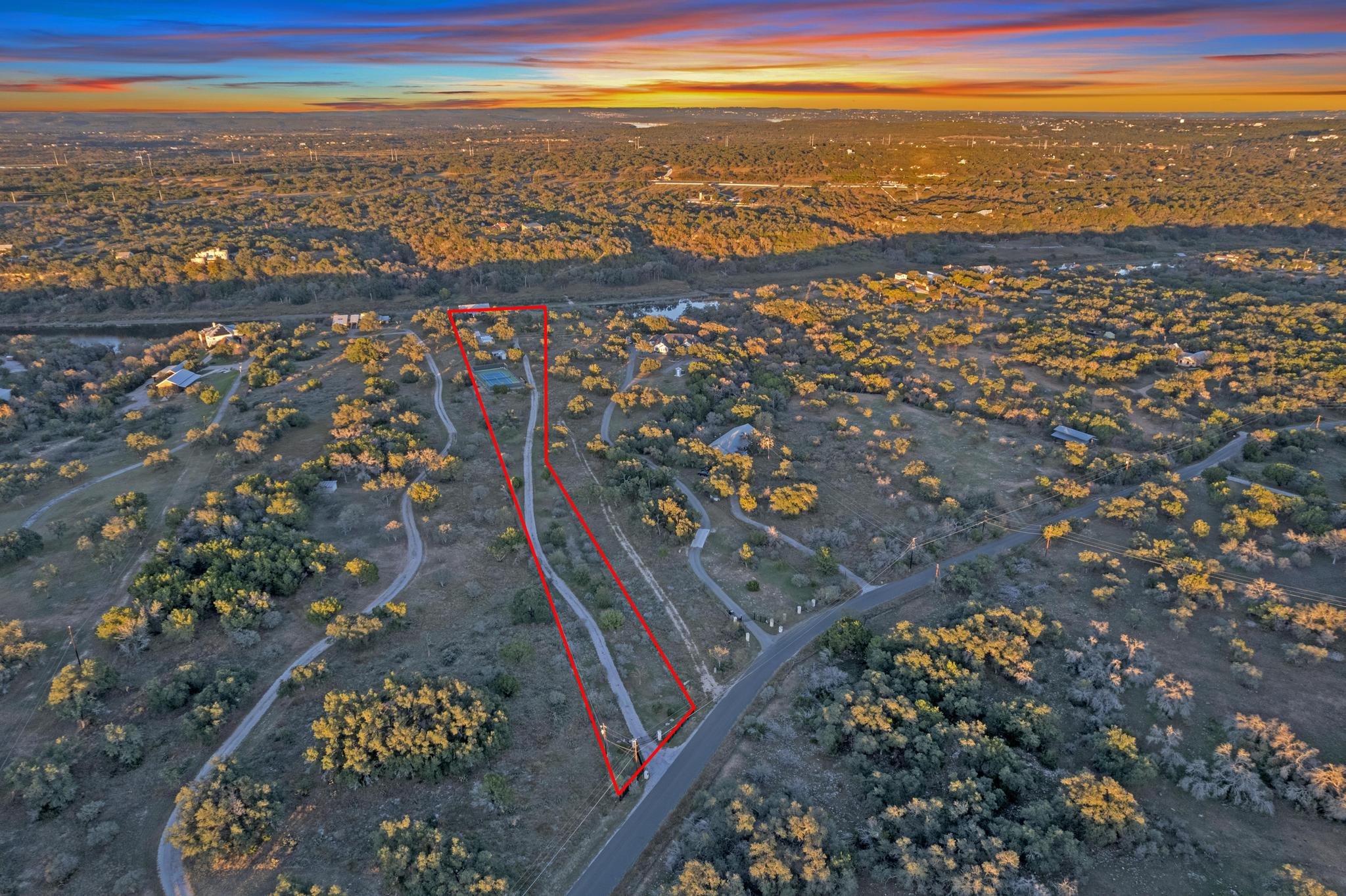 24710 Fossil Trail Spicewood, TX 78669 - Photo 38 of 40 a view of city and ocean