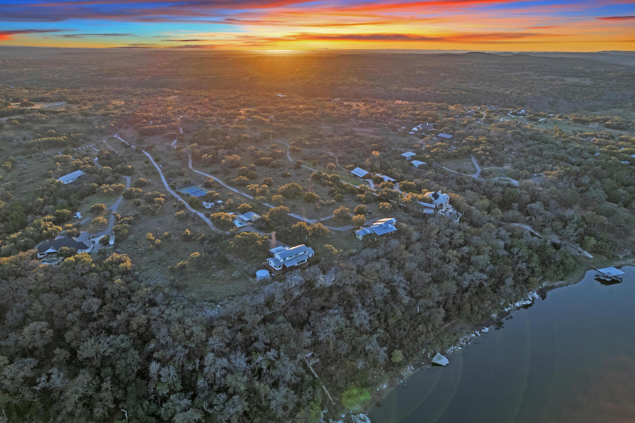 24710 Fossil Trail Spicewood, TX 78669 - Photo 39 of 40 a view of city and mountain