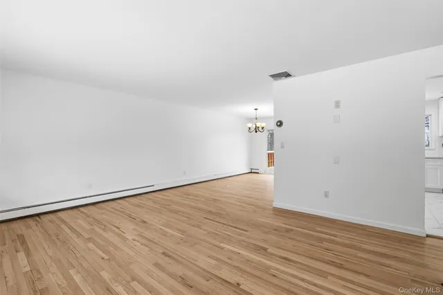 wooden floor in an empty room