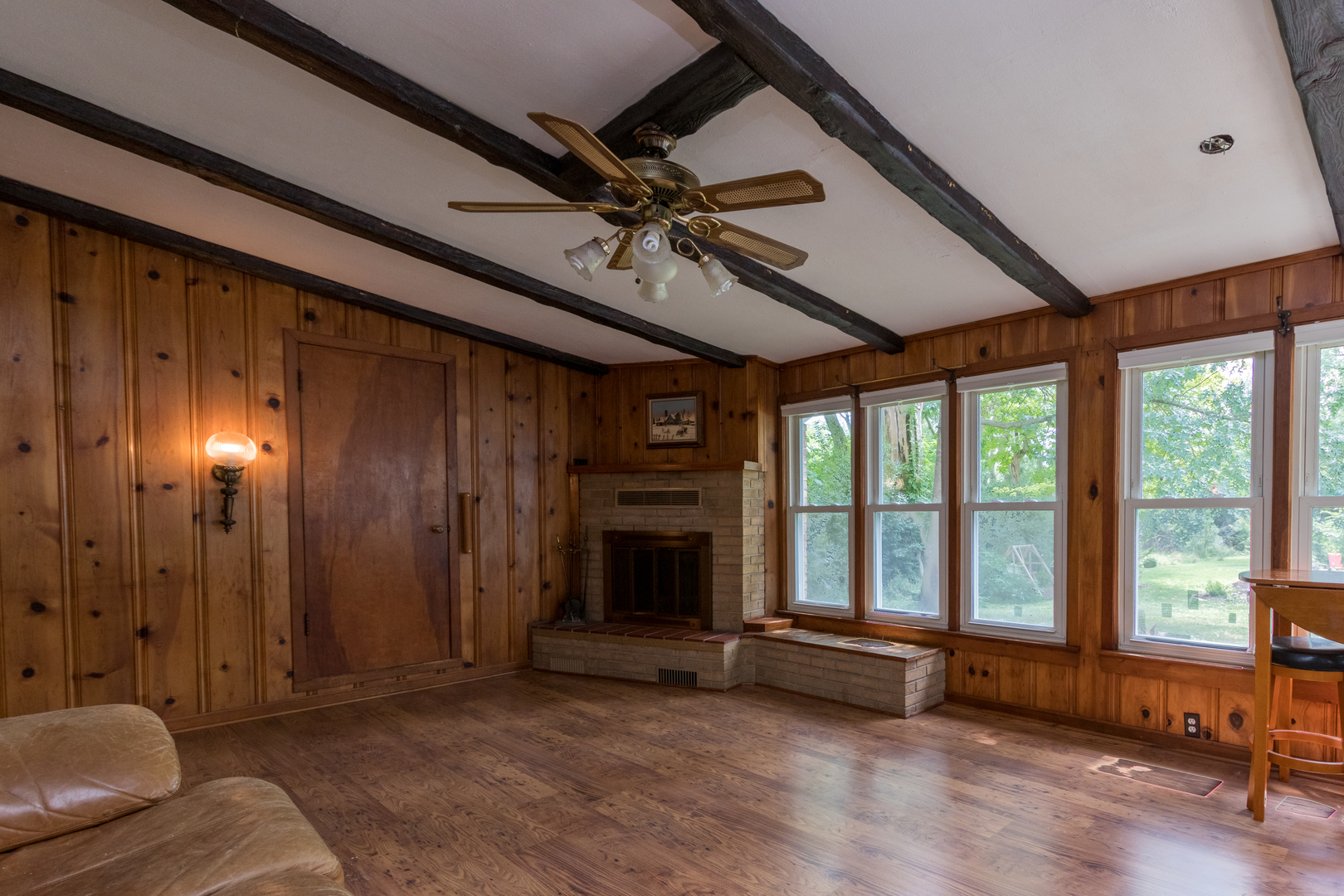 2941 Birch Road Homewood, IL 60430 - Photo 5 of 15 a living room with furniture and a fireplace