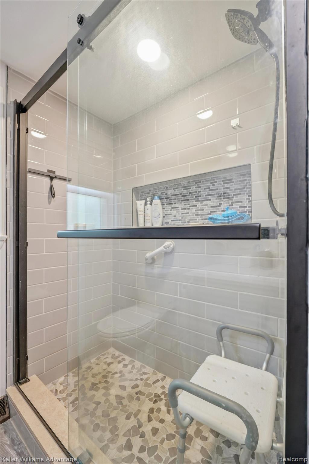 6595 Bray Road Vassar, MI 48768 - Photo 32 of 64 Bathroom featuring a stall shower