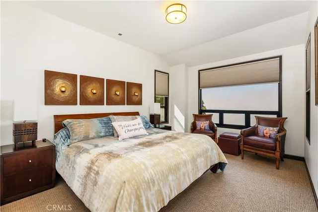 a view of a balcony with an ocean view