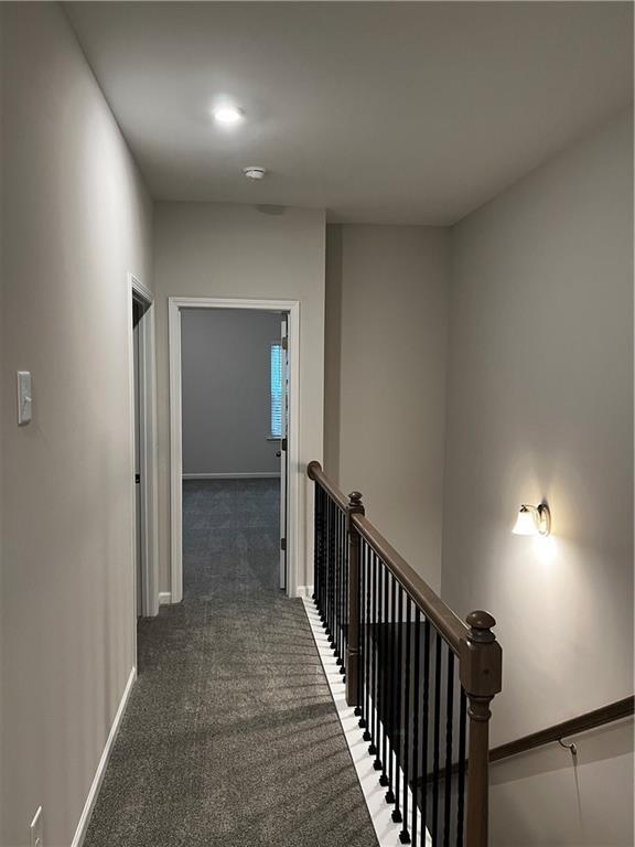 243 Witter Way Woodstock, GA 30188 - Photo 34 of 45 a view of hallway with stairs