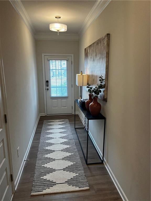 243 Witter Way Woodstock, GA 30188 - Photo 43 of 45 a view of entryway with wooden floor