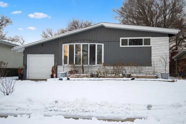 a view of a house with a patio