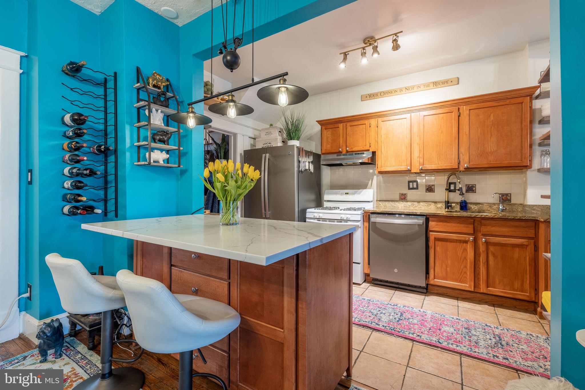 422 17th Street Southeast Washington, DC 20003 - Photo 11 of 59 Dining Room Flows into Kitchen