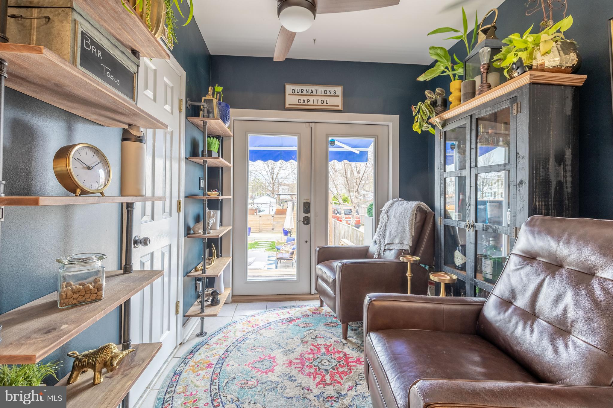 422 17th Street Southeast Washington, DC 20003 - Photo 17 of 59 French Doors to Two Tiered Deck
