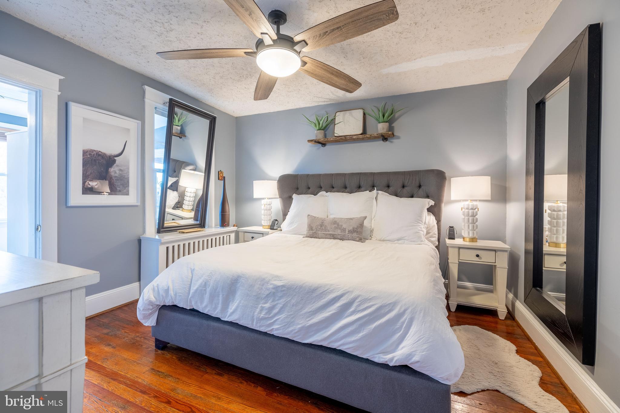 422 17th Street Southeast Washington, DC 20003 - Photo 21 of 59 Large Primary Bedroom (king sized bed in photo)