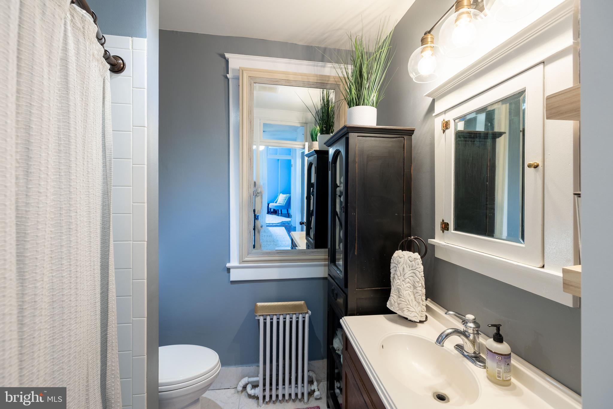 422 17th Street Southeast Washington, DC 20003 - Photo 28 of 59 Updated Full Bathroom on Upper Level