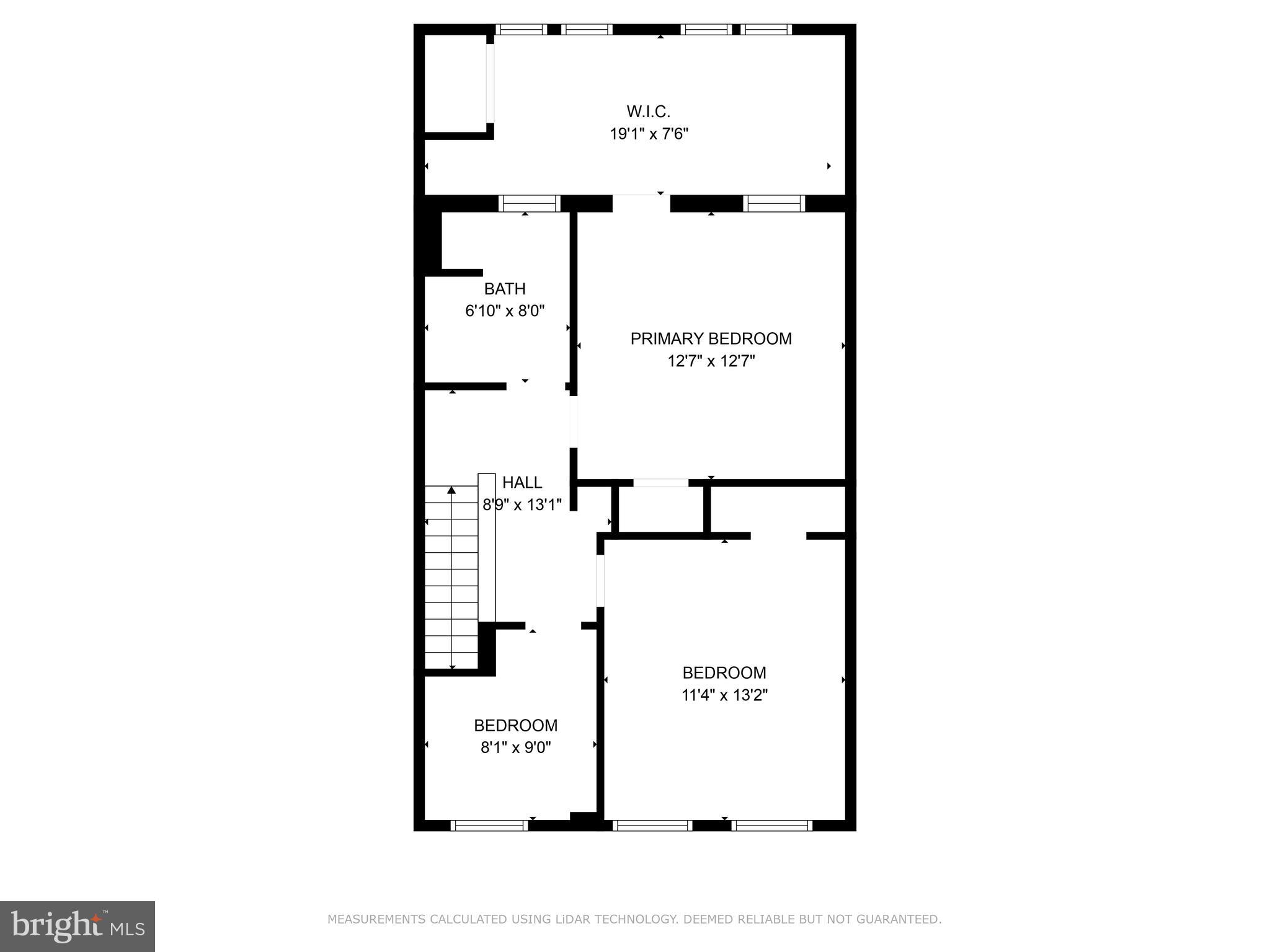 422 17th Street Southeast Washington, DC 20003 - Photo 57 of 59 Upper Level Floor Plan