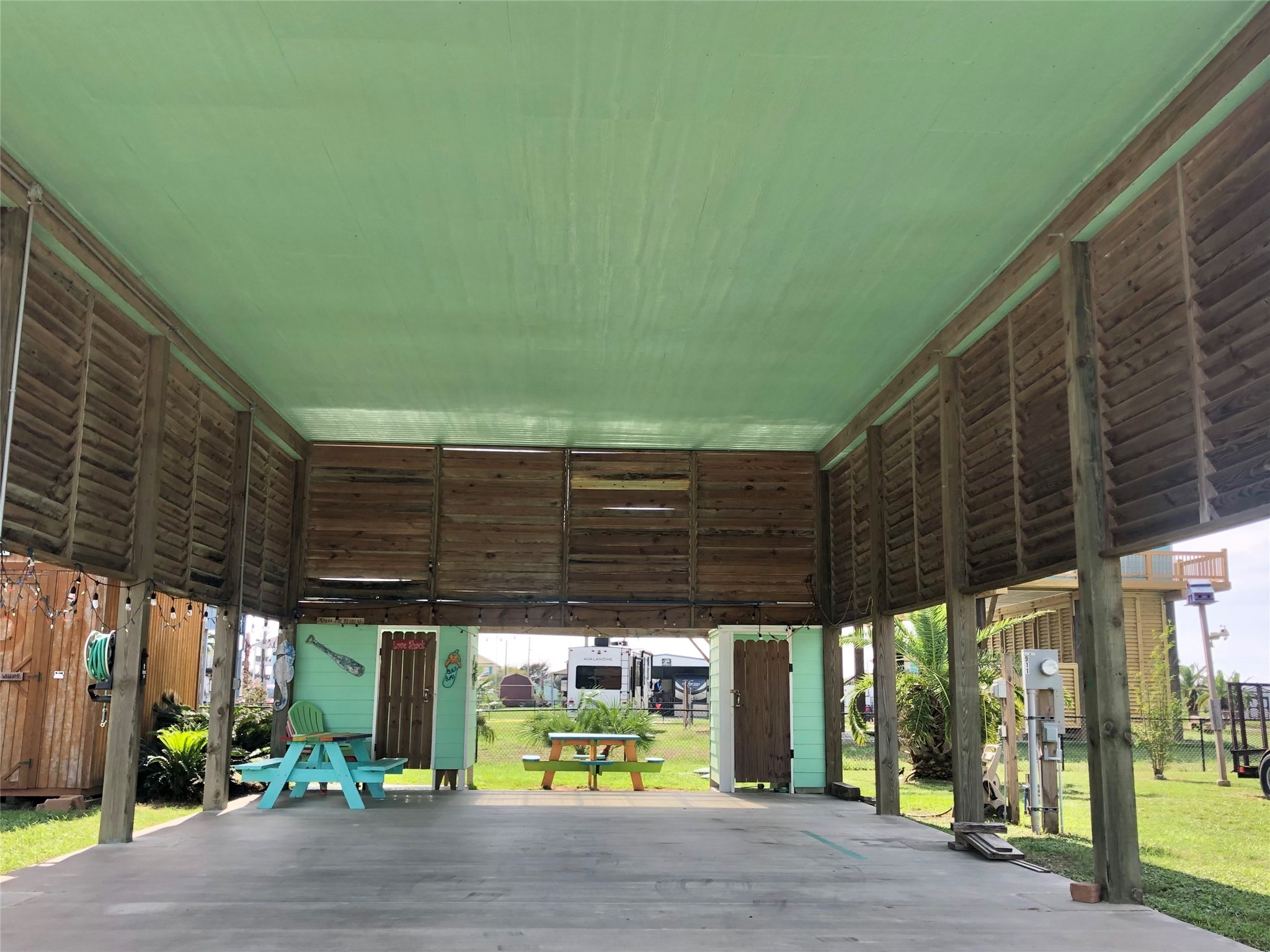 911 E Road Crystal Beach, TX 77650 - Photo 5 of 18 a view of parking