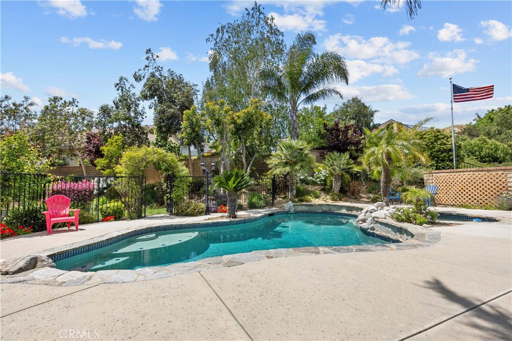 28834 Rock Canyon Drive Saugus, CA 91390 - Photo 26 of 58 a view of a backyard