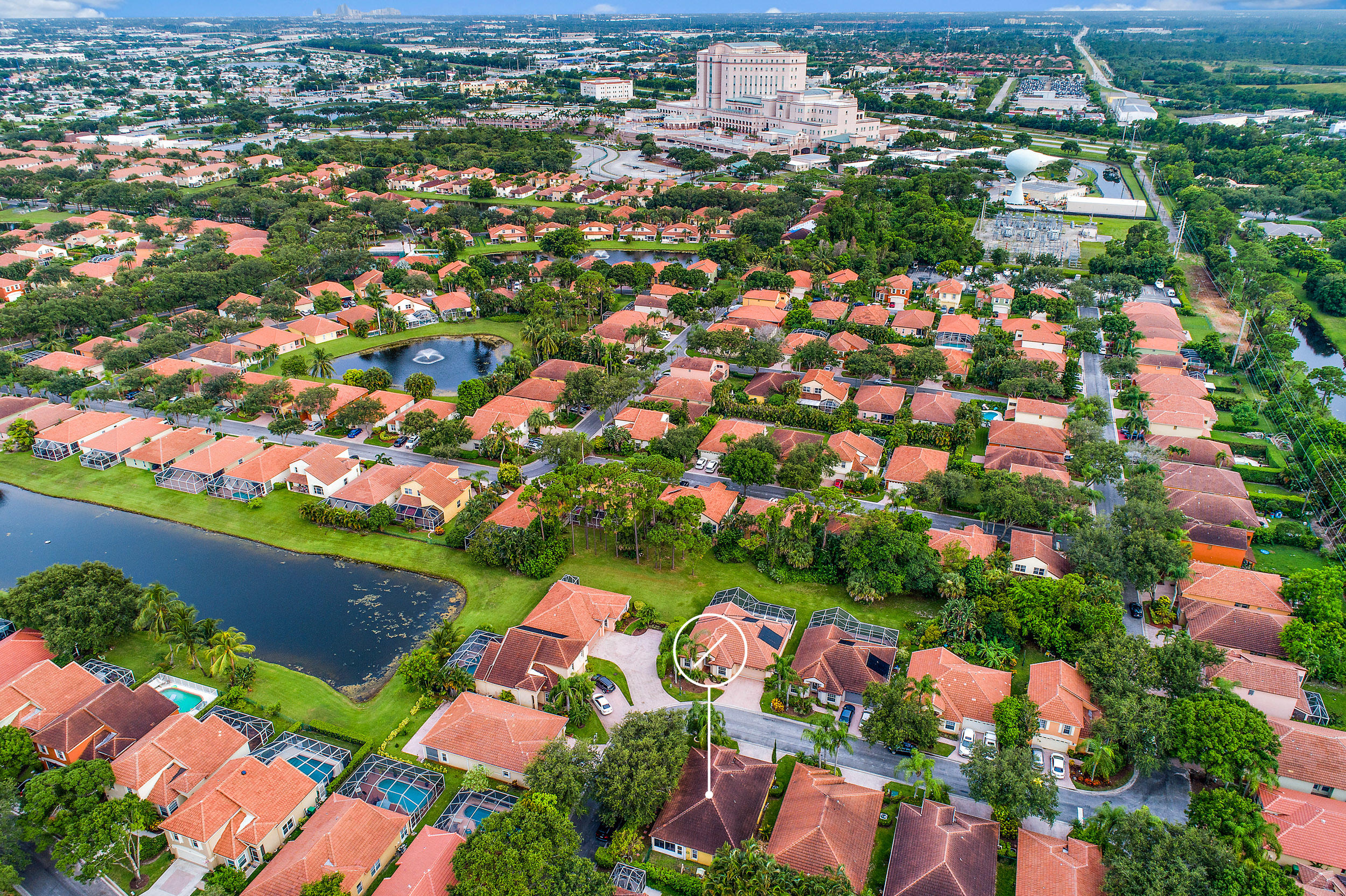 4235 Delmora Court Riviera Beach, FL 33418 - Photo 30 of 30 Aerial View