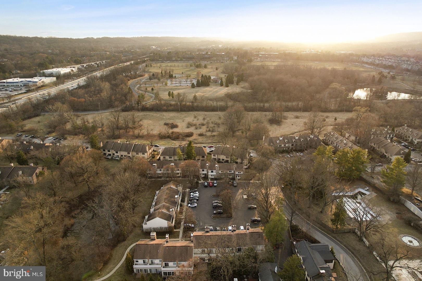 19 Chateau Circle, Unit 29 Chesterbrook, PA 19087 - Photo 38 of 40 an aerial view of residential houses with outdoor space