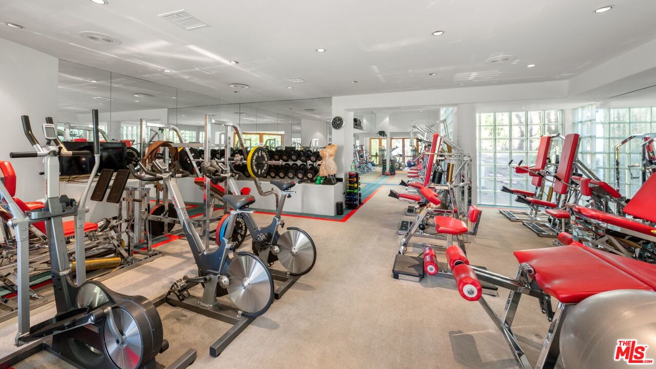 27910 Pacific Coast Highway Malibu, CA 90265 - Photo 17 of 28 a view of a room with gym equipment