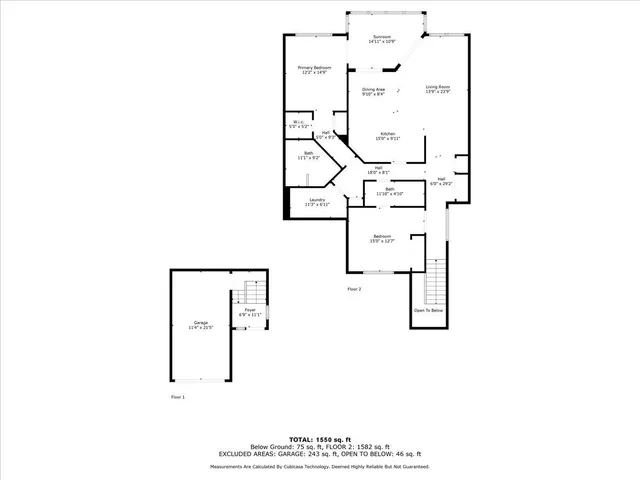a picture of a bench in a white house